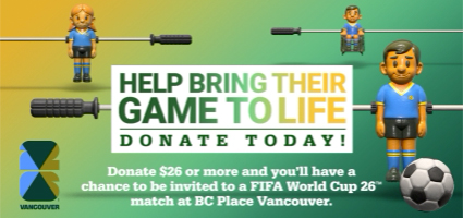 Help bring their game to life - Donate Today